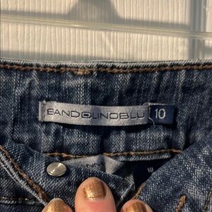 Women’s Sz 10 Bandolino Dark Blue Denim Jeans